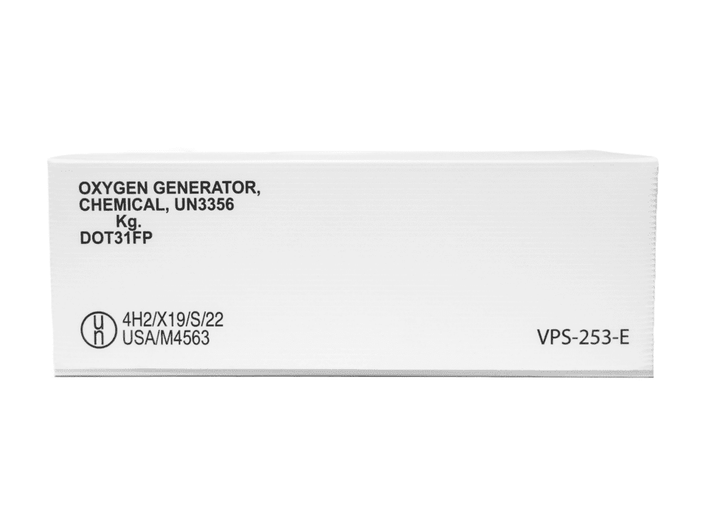 4H2/X34/S - Oxygen Cylinder Container - 32.75” x 12.75” x 4H2/X34/S - Oxygen Cylinder Container - 32.75” x 12.75” x